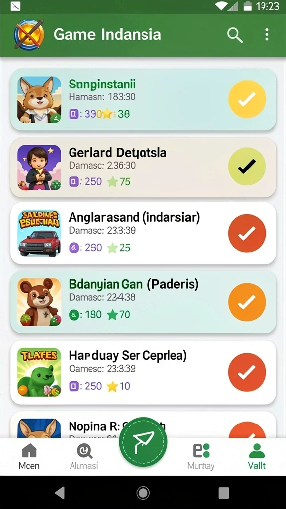 666f - Grafis yang memukau dan penuh warna.