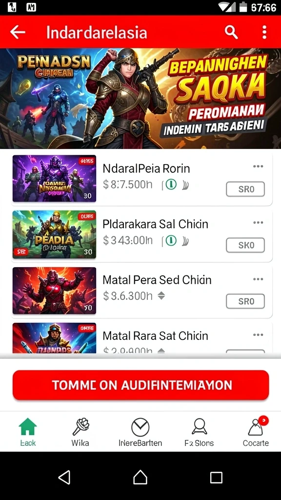 aifa66 - Tangkapan layar menampilkan aksi seru dalam permainan.