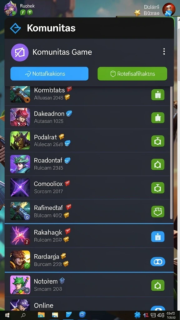 idrgame - Karakter unik yang dapat dipilih oleh pemain.