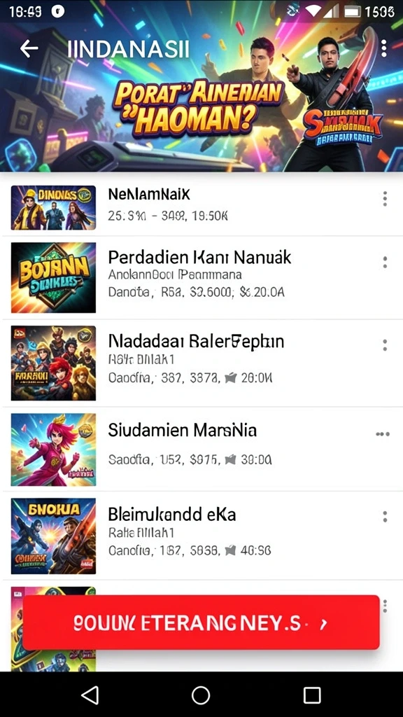 kitawd - Tampilan awal permainan yang menarik dan mengundang rasa penasaran.