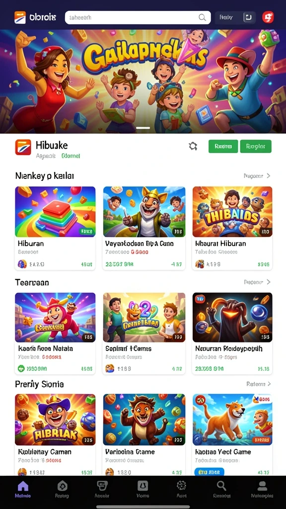 yoktogel - Tampilan antarmuka yang menarik dan mudah digunakan.